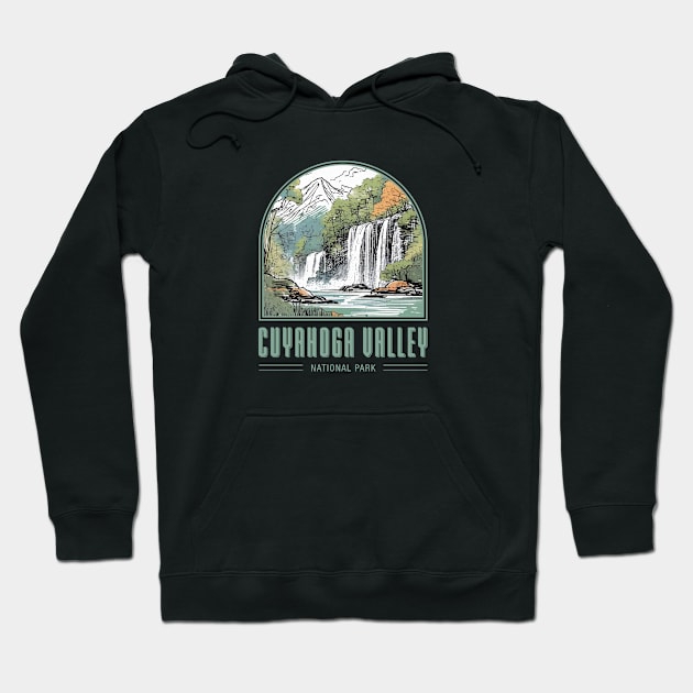 Cuyahoga Valley National Park Hoodie by Curious World